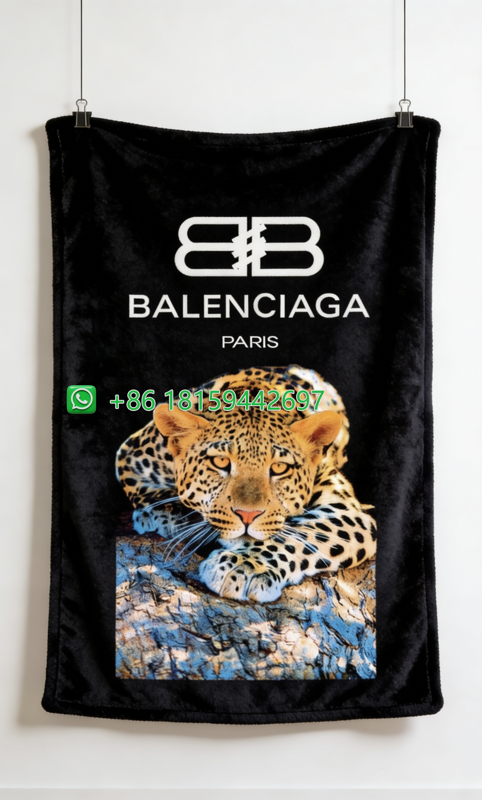 Balenciaga Throw Blankets